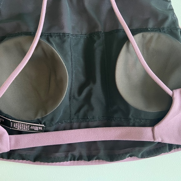 Victoria's Secret Bralette Purple Color Criss Cross Back Size Small - Picture 5 of 10